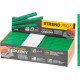 Strend Pro pliiats, müüritis, 250 mm, must plii, kandiline, kivile, Müügikarp 72 tk Strend Pro pliiats, müüritis, 250 mm, must plii, kandiline, kivile, Müügikarp 72 tk