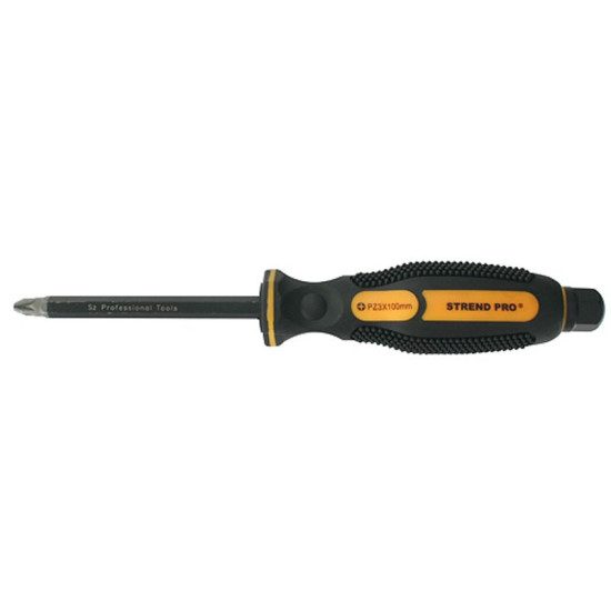 Pozidrive screwdriver Strike PH2x100 mm Strend Pro, impact Pozidrive screwdriver Strike PH2x100 mm Strend Pro, impact