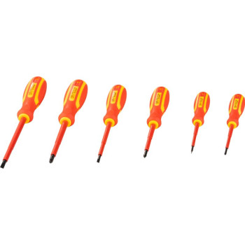 Electrician VDE screwdriver set  6 pcs Strend Pro, VDE 1000V ,Cr-V