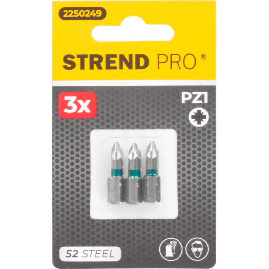 Bit Strend Pro, POZI 01, pkg 3 pcs Bit Strend Pro, POZI 01, pkg 3 pcs