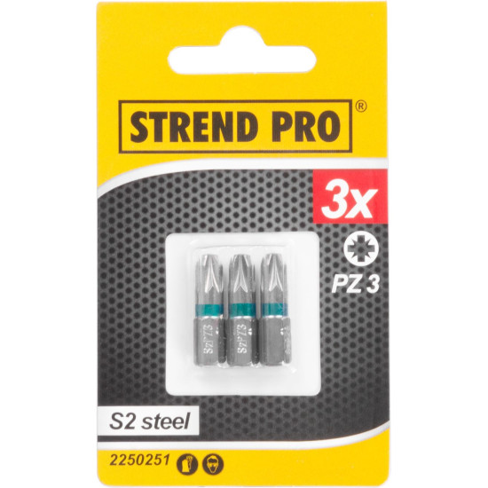 Bit Strend Pro, POZI 03, pkg 3 pcs Bit Strend Pro, POZI 03, pkg 3 pcs