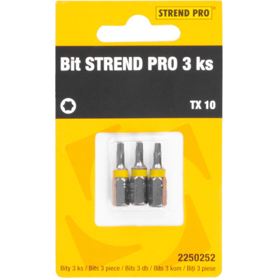 Bit Strend Pro, TX 10, pkg 3 pcs