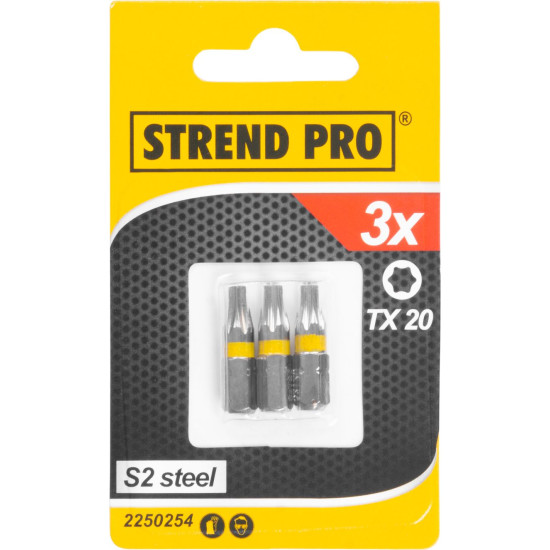 Bit Strend Pro, TX 20, pkg 3 pcs