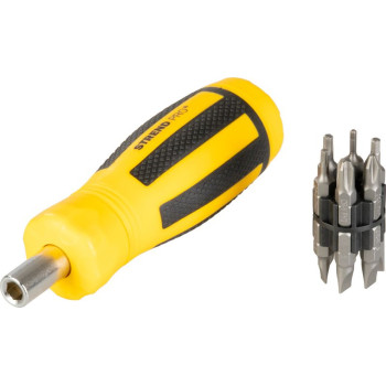 Set of bits with screwdriver 12in1 Strend Pro, bits (25mm)