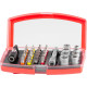 Набор бит 34шт Strend рro, с магнитным держателем и адаптером, биты 25мм, S2