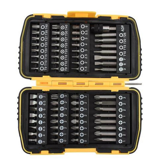 Set of bits 64pcs Strend Pro, Cr-V Set of bits 64pcs Strend Pro, Cr-V