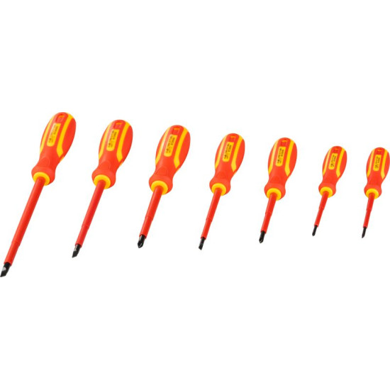 Electrician VDE screwdriver set  7 pcs Strend Pro, VDE 1000V ,Cr-V