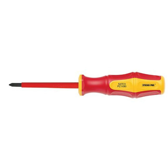 Phillips screwdriver Strend Pro CX547B, VDE PH2x100 mm Phillips screwdriver Strend Pro CX547B, VDE PH2x100 mm
