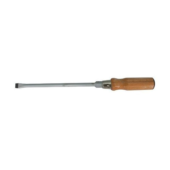 Flat screwdriver Format 6260-0120, Cr-V, wooden handle Flat screwdriver Format 6260-0120, Cr-V, wooden handle