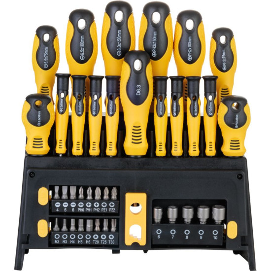 Set of screwdrivers and bits Strend Pro SDB139, 39 pieces, TX+PH+ flat