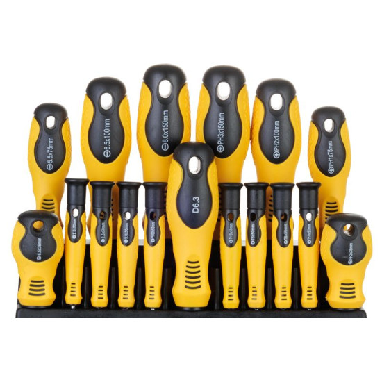 Set of screwdrivers and bits Strend Pro SDB139, 39 pieces, TX+PH+ flat