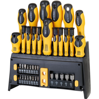 Set of screwdrivers and bits Strend Pro SDB139, 39 pieces, TX+PH+ flat