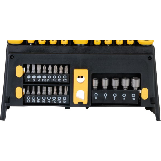 Set of screwdrivers and bits Strend Pro SDB139, 39 pieces, TX+PH+ flat