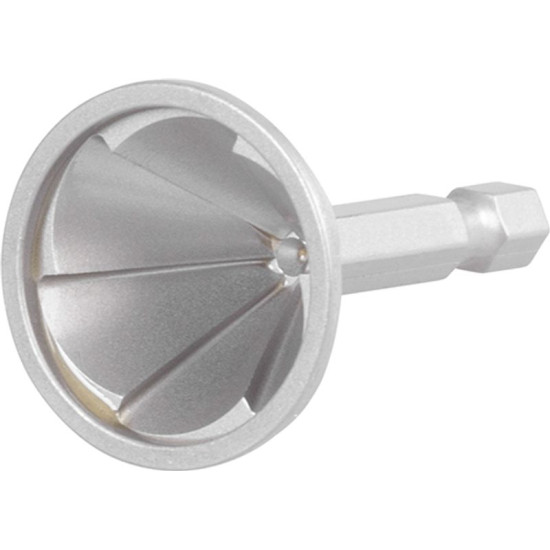 Strend Pro milling cutter, 6-20 mm, 1/4", 25.5x50.4 mm, faceted, for chamfering the edges of screws, deburrer Strend Pro milling cutter, 6-20 mm, 1/4", 25.5x50.4 mm, faceted, for chamfering the edges of screws, deburrer