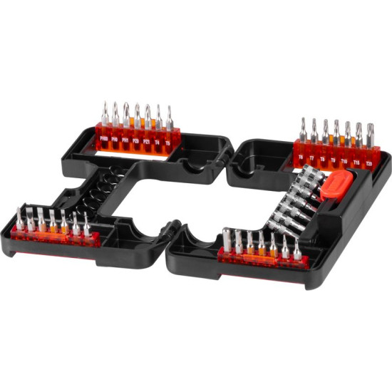 Screwdriver Set Strend Pro Premium, 37-piece, torx + flat + Phillips Screwdriver Set Strend Pro Premium, 37-piece, torx + flat + Phillips