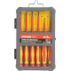 Screwdriver Set Strend Pro, VDE 6-piece, flat + Phillips, electrician's Screwdriver Set Strend Pro, VDE 6-piece, flat + Phillips, electrician's