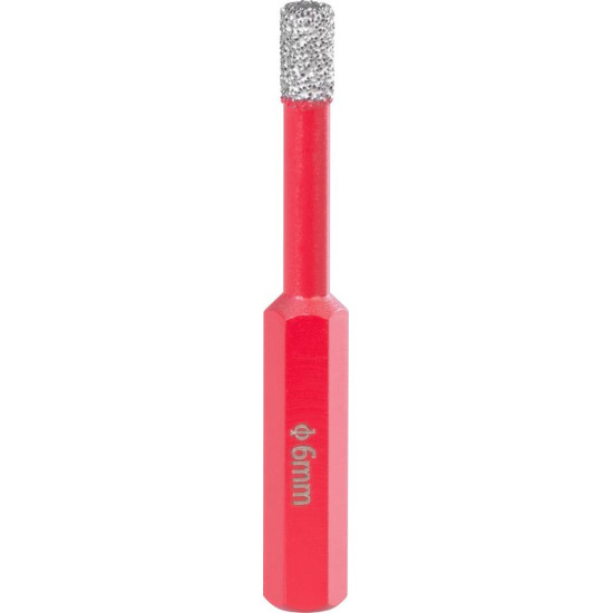Teemantsüdamiku puur Strend Pro Premium DCB12, 06 mm, hoidik HEX, professionaalne