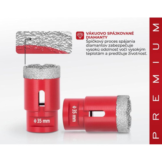Teemantsüdamiku puur Strend Pro Premium DCB11, 035 mm, M14, professionaalne Teemantsüdamiku puur Strend Pro Premium DCB11, 035 mm, M14, professionaalne