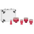 Dry diamond drill set Strend Pro Premium, DCB11S5, 20-35-45-55-72 mm, M14, diamond core hole drills,