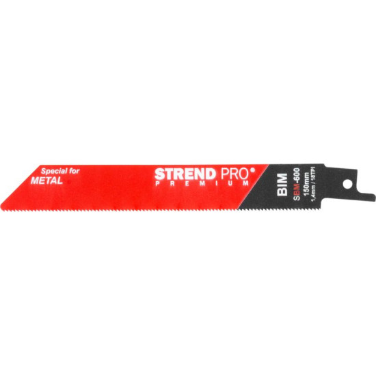 Полотно для сабельной пилы Strend Pro SBM-600, 150/0,90 мм, металл, BIM, S922EF, 5шт Полотно для сабельной пилы Strend Pro SBM-600, 150/0,90 мм, металл, BIM, S922EF, 5шт