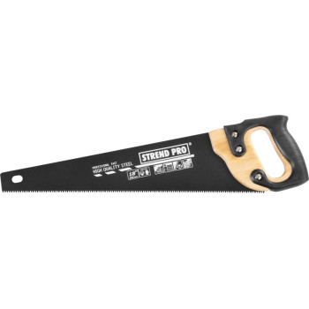 Hand saw TEFLON 450 mm Strend Pro, with wooden handle Hand saw TEFLON 450 mm Strend Pro, with wooden handle
