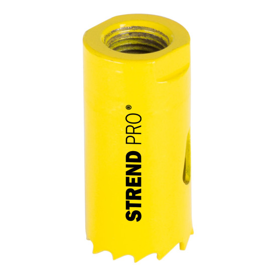 Strend Pro BHS44 cutter, 22 mm, M3 Bi-metal, metal crown, saw