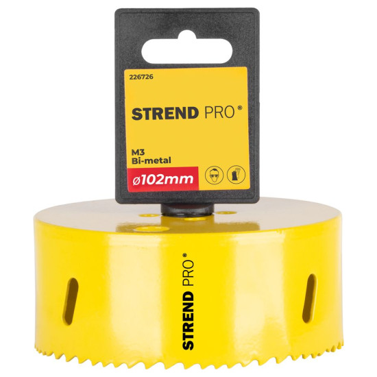 Lõiker Strend Pro BHS44, 102 mm, M3 bimetall, metallist kroon, saag