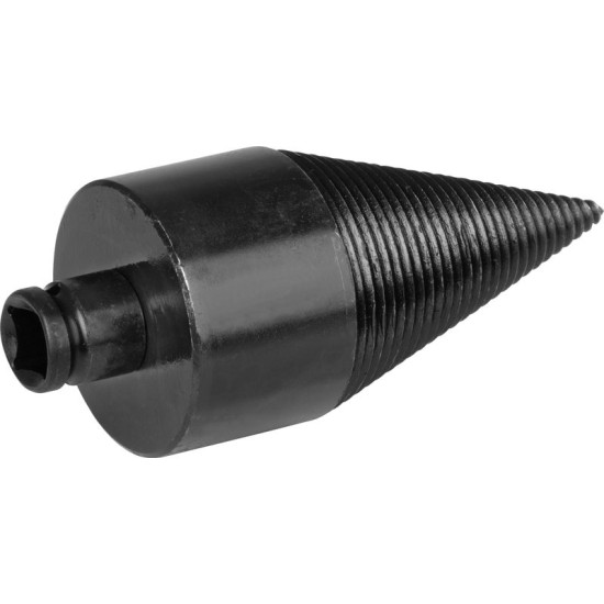 Küttepuude lõhkumiskoonus Strend Pro, kiil, koonus, 60 mm, adapter 3x, puidu jaoks Küttepuude lõhkumiskoonus Strend Pro, kiil, koonus, 60 mm, adapter 3x, puidu jaoks
