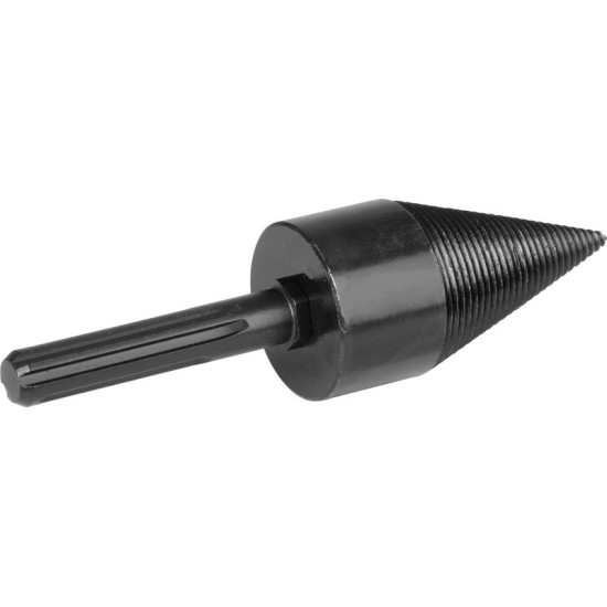 Küttepuude lõhkumiskoonus Strend Pro, kiil, koonus, 60 mm, adapter 3x, puidu jaoks Küttepuude lõhkumiskoonus Strend Pro, kiil, koonus, 60 mm, adapter 3x, puidu jaoks