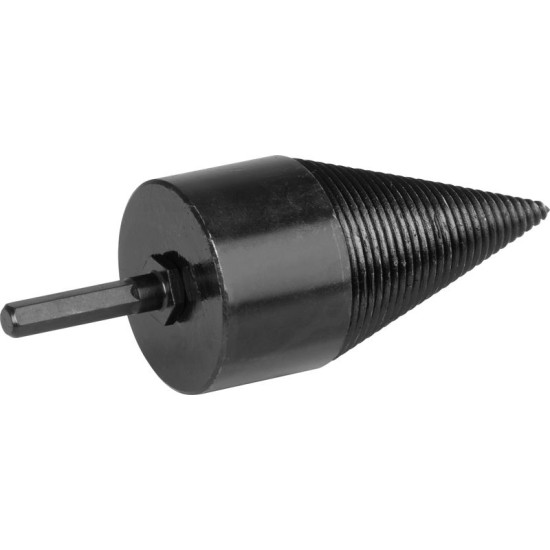 Küttepuude lõhkumiskoonus Strend Pro, kiil, koonus, 60 mm, adapter 3x, puidu jaoks Küttepuude lõhkumiskoonus Strend Pro, kiil, koonus, 60 mm, adapter 3x, puidu jaoks