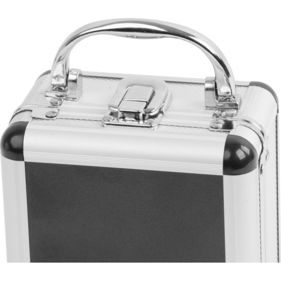 Case Strend Pro Premium DCB11, for diamond engravers, small, Alu, empty, 14.5x16x9.6 cm