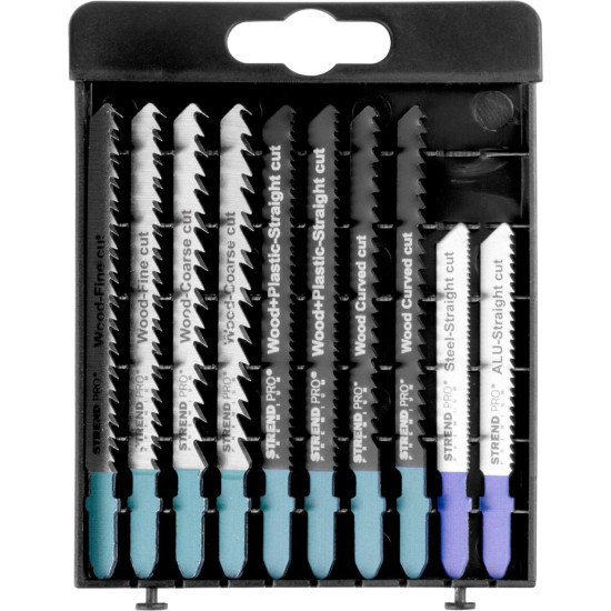 Blades for reciprocating saw Strend Pro Premium, set, mix, pack. 10 pcs Blades for reciprocating saw Strend Pro Premium, set, mix, pack. 10 pcs