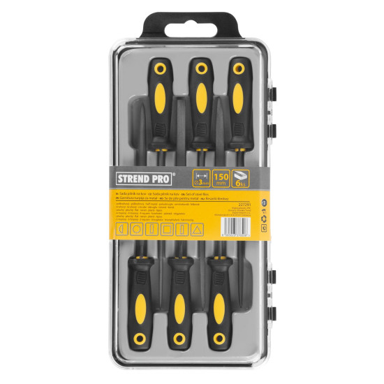 File set 6 pcs Strend Pro, 150mm