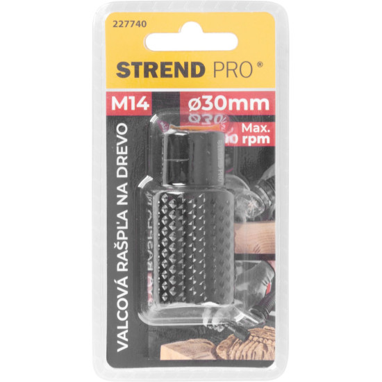 Rasp Strend Pro RSP40, 30 mm, for angle grinder, black, cylindrical Rasp Strend Pro RSP40, 30 mm, for angle grinder, black, cylindrical