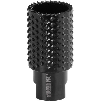 Rasp Strend Pro RSP40, 30 mm, for angle grinder, black, cylindrical