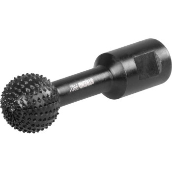 Rasp Strend Pro RSP41, for wood, 30 mm, for angle grinder, spherical, black Rasp Strend Pro RSP41, for wood, 30 mm, for angle grinder, spherical, black