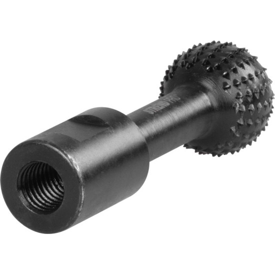 Rasp Strend Pro RSP41, puidule, 30 mm, nurklihvijale, sfääriline, must