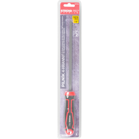 Напильник Strend Pro Premium ComfortGrip DL624, 325 мм, квадратный Напильник Strend Pro Premium ComfortGrip DL624, 325 мм, квадратный