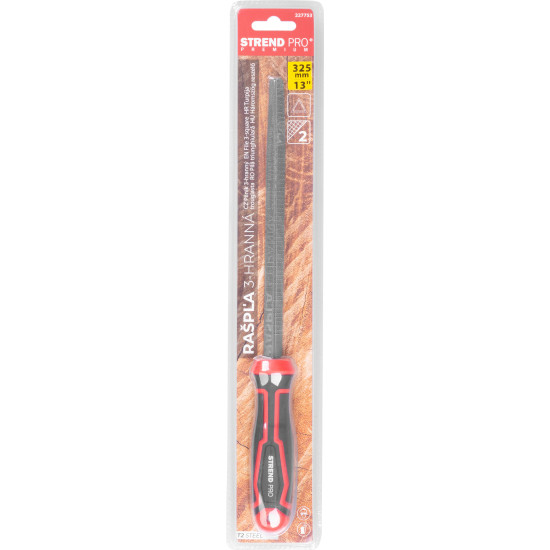 Strend Pro Premium ComfortGrip DL654 rasp, 325 mm, triangular Strend Pro Premium ComfortGrip DL654 rasp, 325 mm, triangular