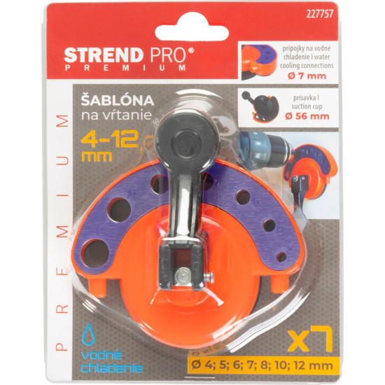 Strend Pro augu puurimismall, iminapaga, 4-12 mm