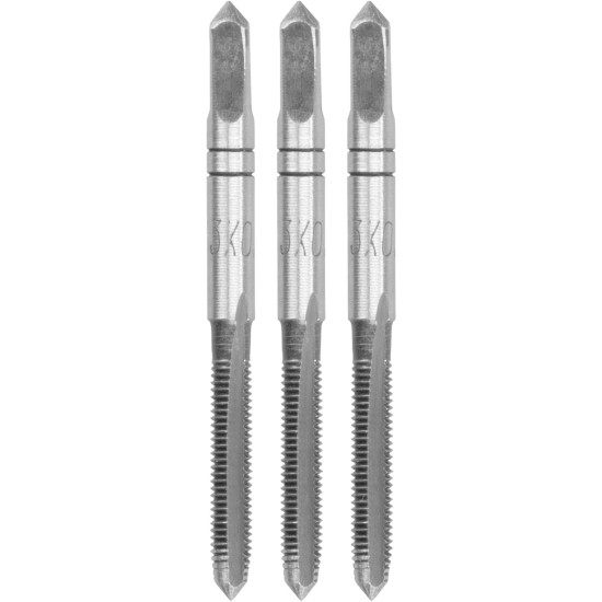 Метчик Strend Pro, M3, 0,5 мм, DIN352, уп. 3 шт