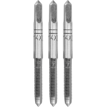 Метчик Strend Pro, M4, 0.7 мм, DIN352, шт 3 шт