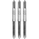 Метчик Strend Pro, M4, 0.7 мм, DIN352, шт 3 шт