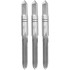 Метчик Strend Pro, M5, 0,8 мм, DIN352, уп. 3 шт