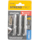 Метчик Strend Pro, M8, 1 мм, DIN352, уп. 3 шт