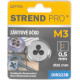Strend Pro die, threaded, M3x0.5 mm, metric thread diameter 25 mm, DIN223B