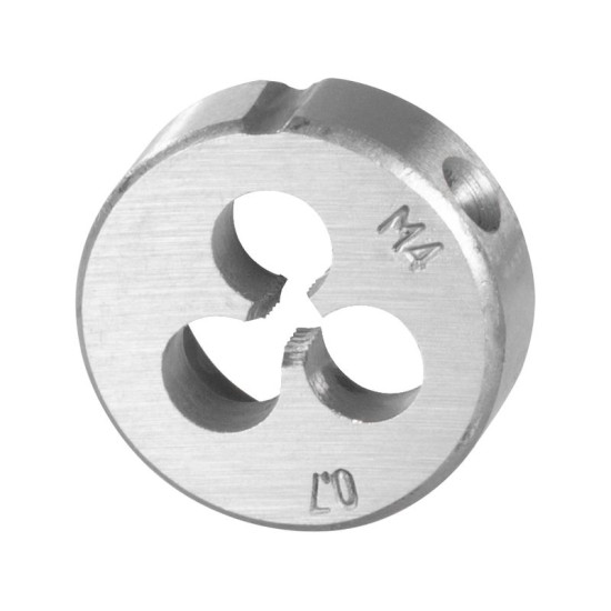 Strend Pro die, threaded, M4x0.7 mm, metric thread diameter 25 mm, DIN223B