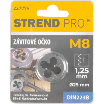 лерка Strend Pro, резьбовое, M8x1,25 мм, метрический диаметр резьбы 25 мм, DIN223B