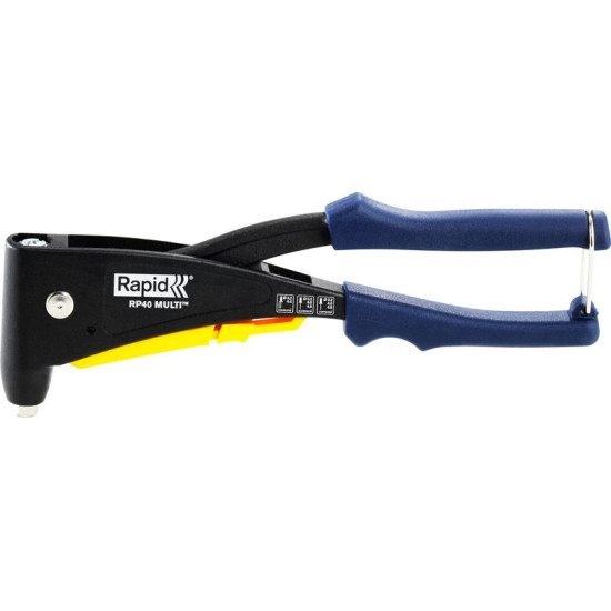 Pliers RAPID RP40 MULTI, universal head, gauge, manual, riveting, professional for tearing rivets Pliers RAPID RP40 MULTI, universal head, gauge, manual, riveting, professional for tearing rivets