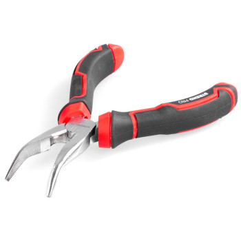 Клещи Strend Pro Premium ComfortGrip DL413, 160 мм, с загнутым кончиком Клещи Strend Pro Premium ComfortGrip DL413, 160 мм, с загнутым кончиком